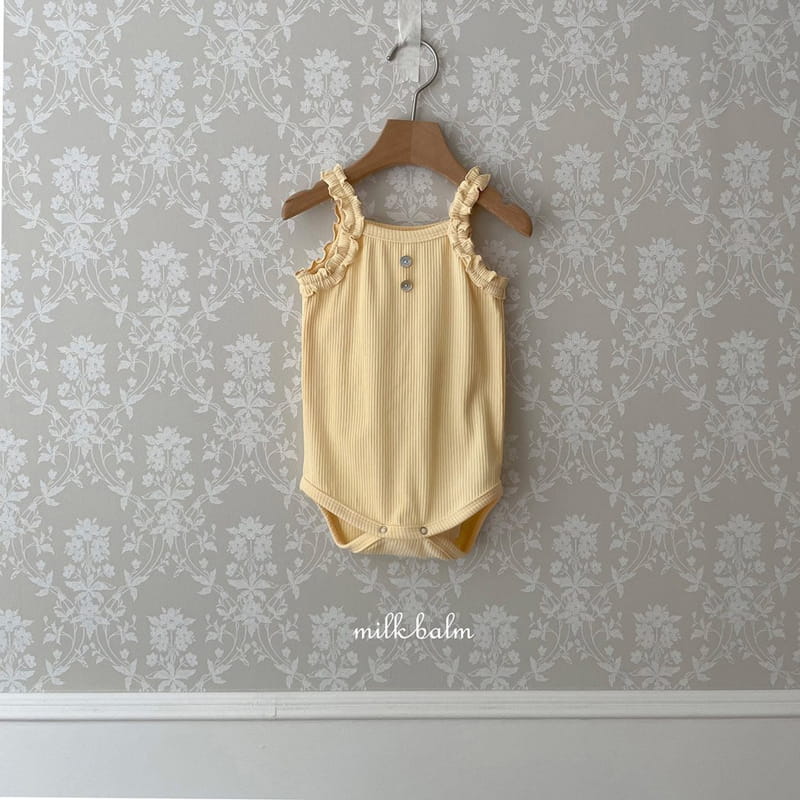 Milk Balm - Korean Baby Fashion - #babyfashion - Angella Sleeveless Bodysuit