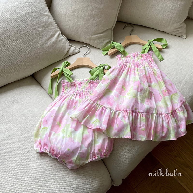 Milk Balm - Korean Children Fashion - #childrensboutique - Flori One-piece - 3