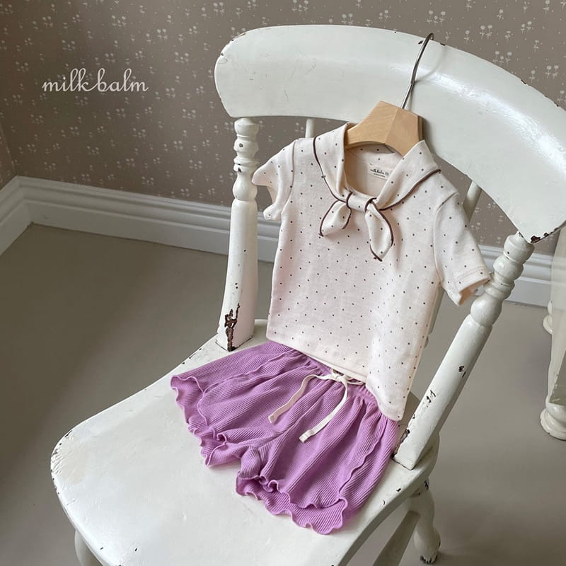 Milk Balm - Korean Children Fashion - #stylishchildhood - Milk Waffle Shorts - 3