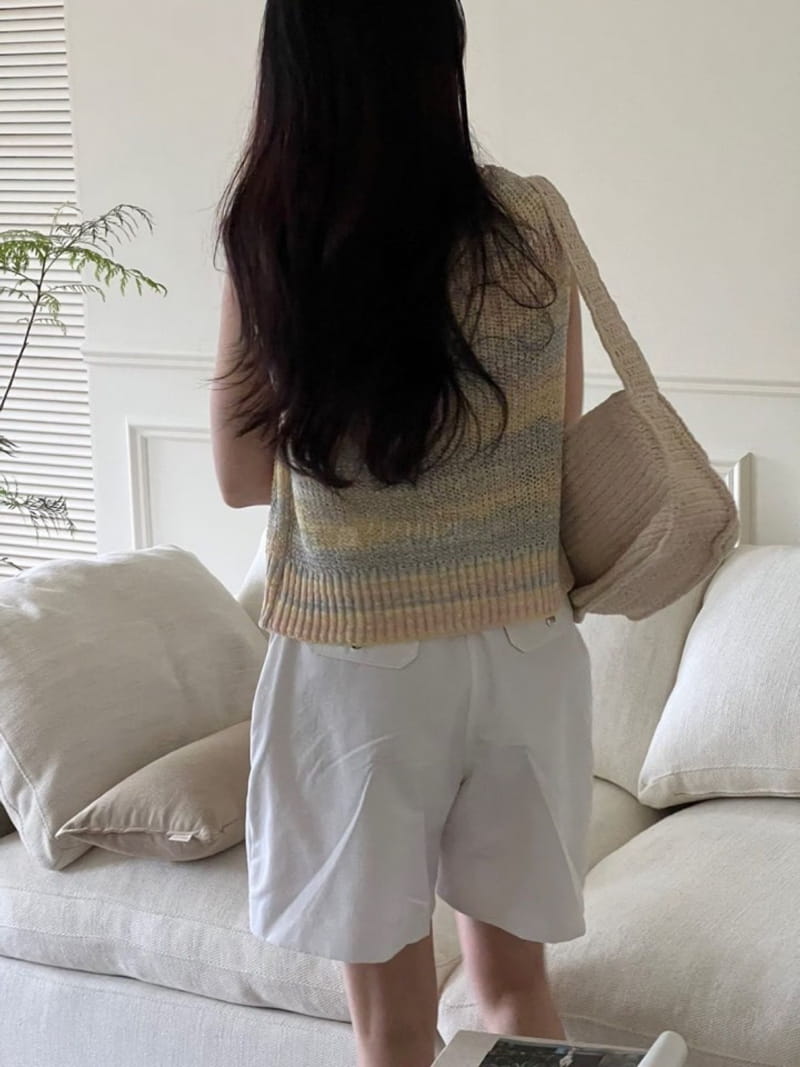 Milui - Korean Women Fashion - #womensfashion - Iso Knit Tee - 4