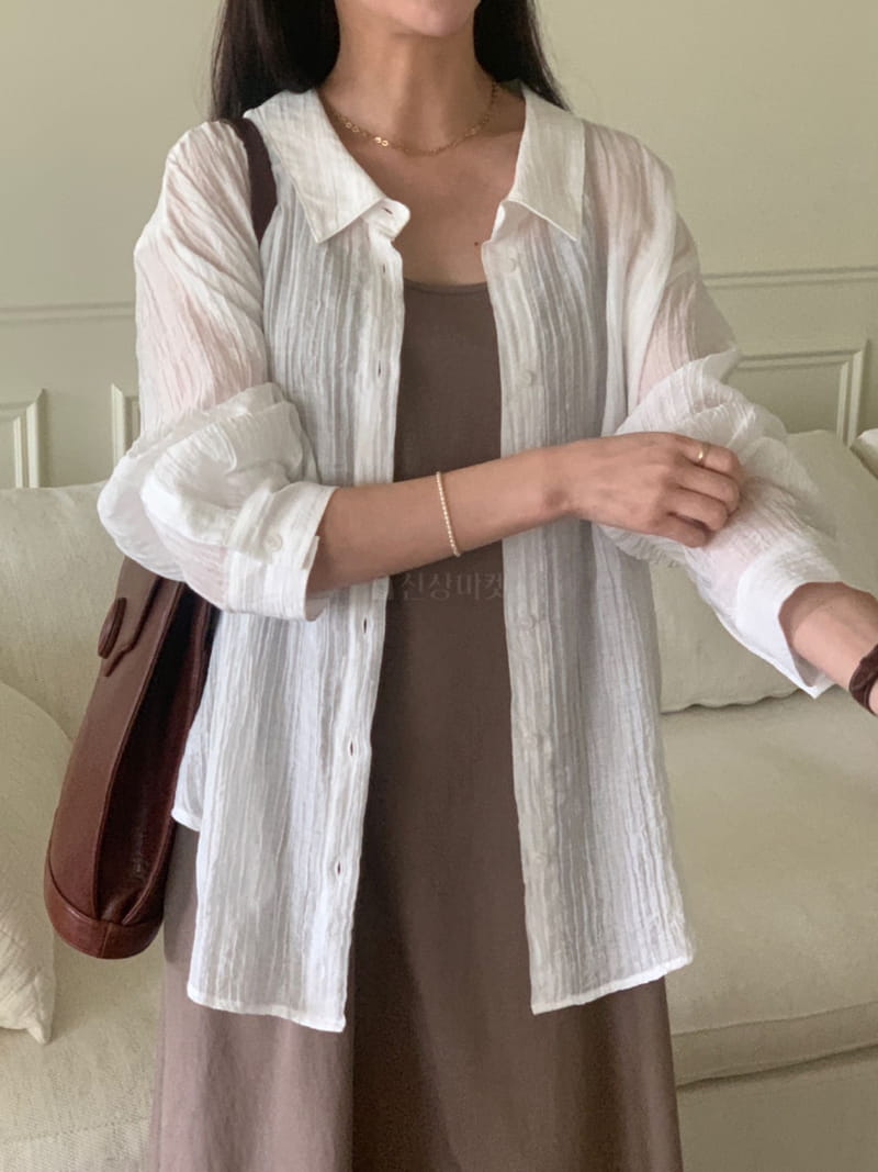 Milui - Korean Women Fashion - #momslook - Through Blouse - 10