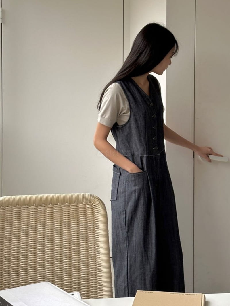 Milui - Korean Women Fashion - #vintageinspired - Roin Jumpsuit - 10