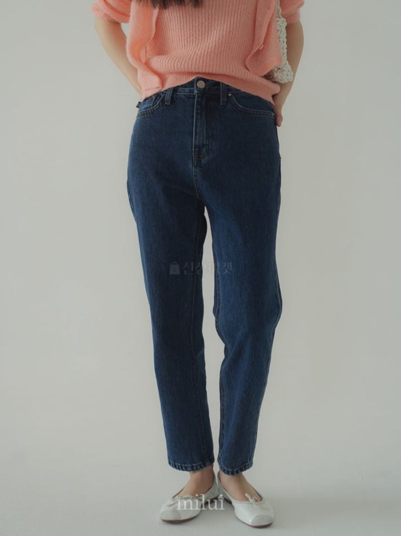 Milui - Korean Women Fashion - #momslook - Cay Jeans - 4