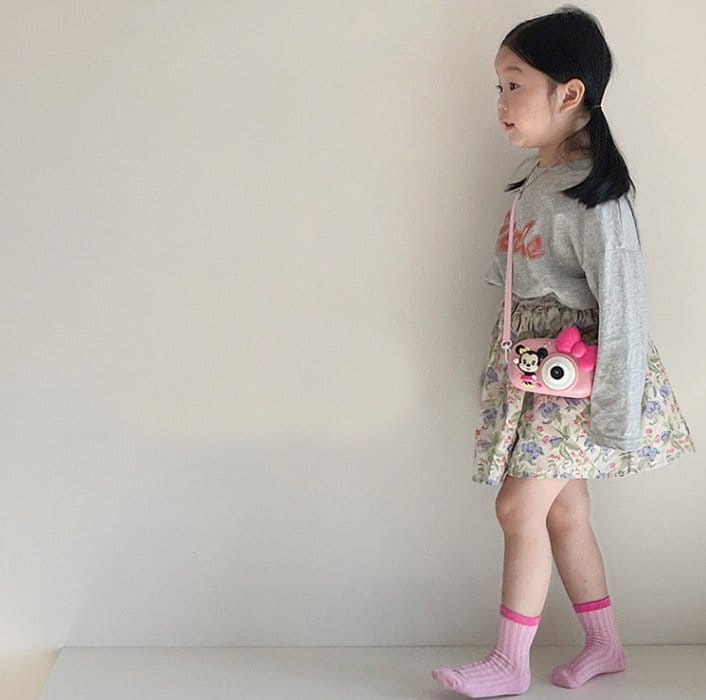 Miso - Korean Children Fashion - #childrensboutique - Boha Pink Socks Set - 2