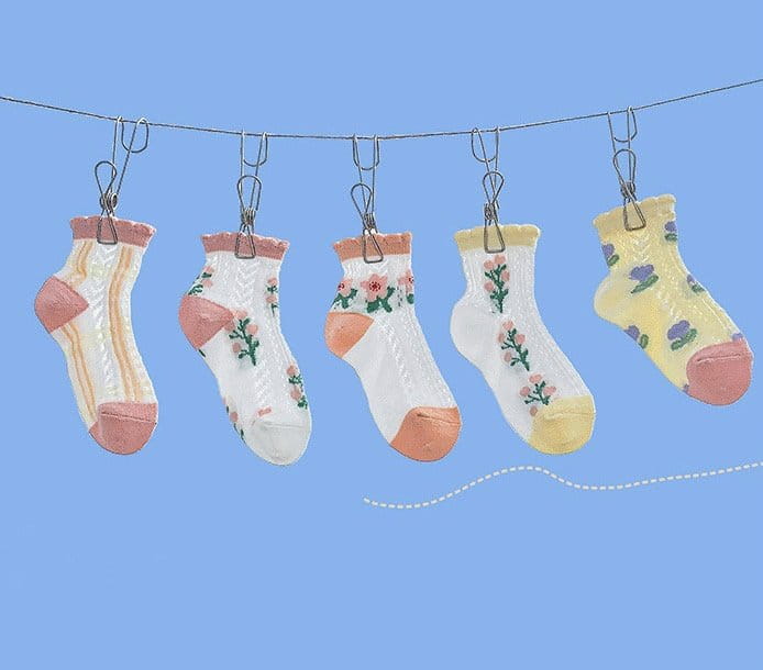 Miso - Korean Children Fashion - #discoveringself - Lilly Socks Set