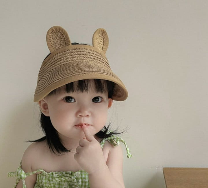 Miso - Korean Children Fashion - #kidsshorts - Rabbit Sun Cap 45~50cm - 10