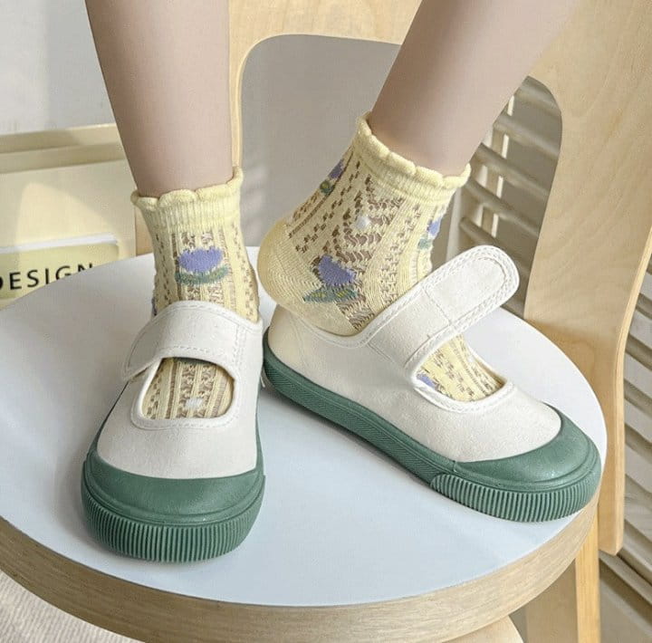 Miso - Korean Children Fashion - #littlefashionista - Lilly Socks Set - 7