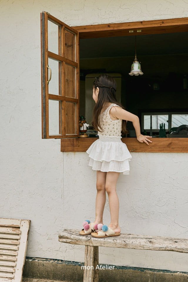 Mon Atelier - Korean Children Fashion - #Kfashion4kids - Juju Lace Sleeveless - 9