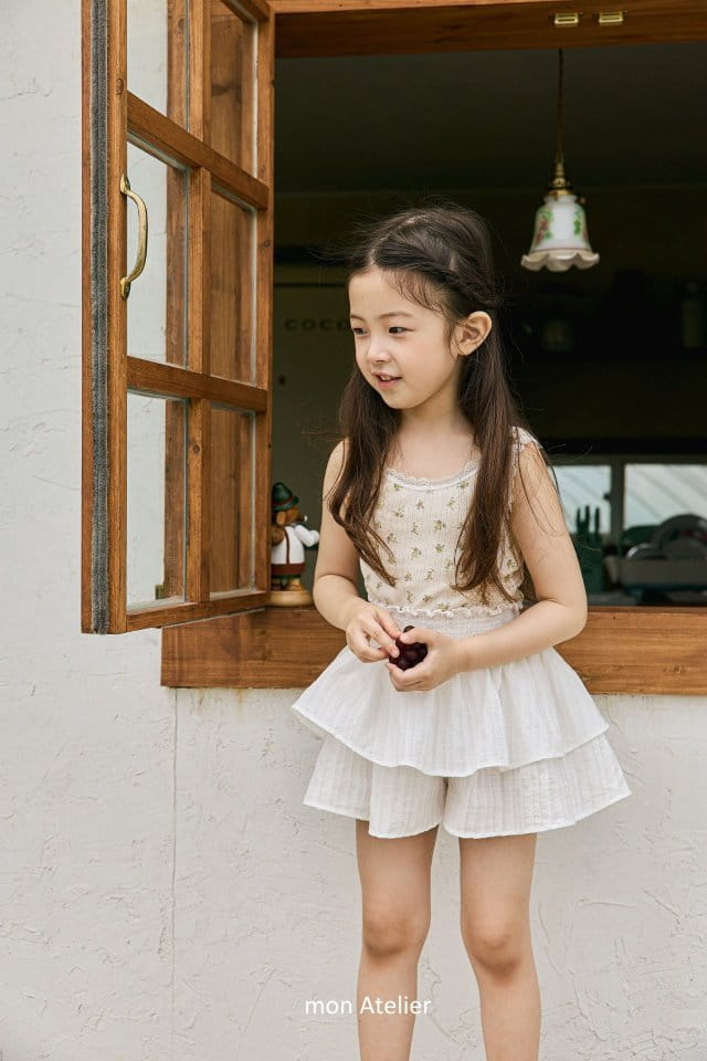 Mon Atelier - Korean Children Fashion - #childofig - Juju Lace Sleeveless