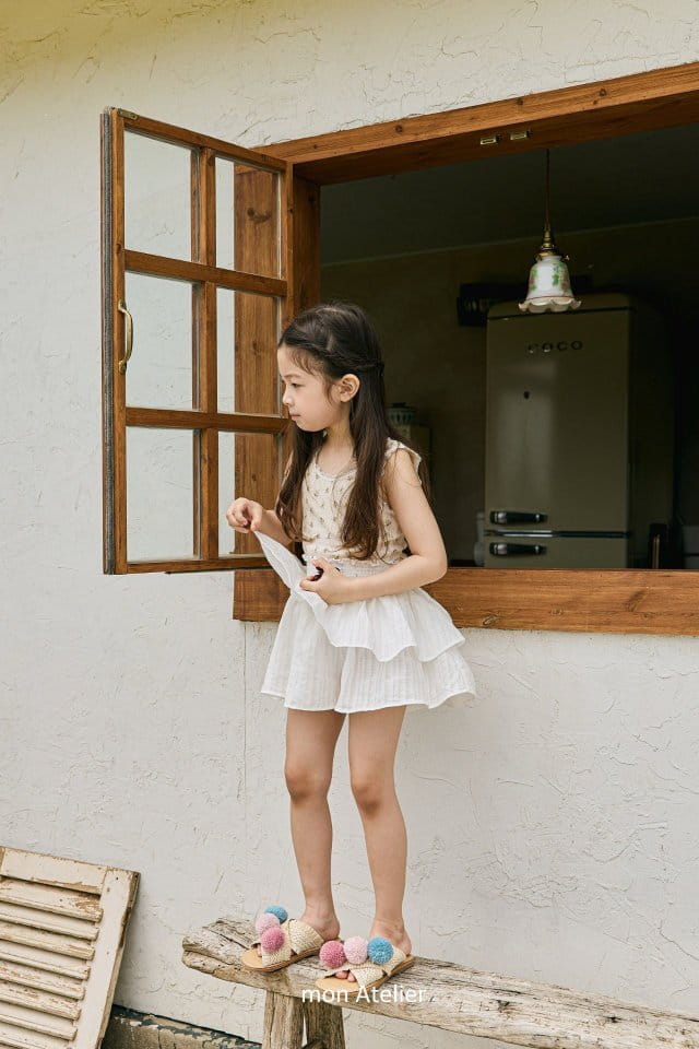 Mon Atelier - Korean Children Fashion - #childrensboutique - Juju Lace Sleeveless - 2