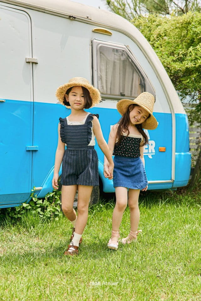 Mon Atelier - Korean Children Fashion - #designkidswear - Holly Flower Sleeveless