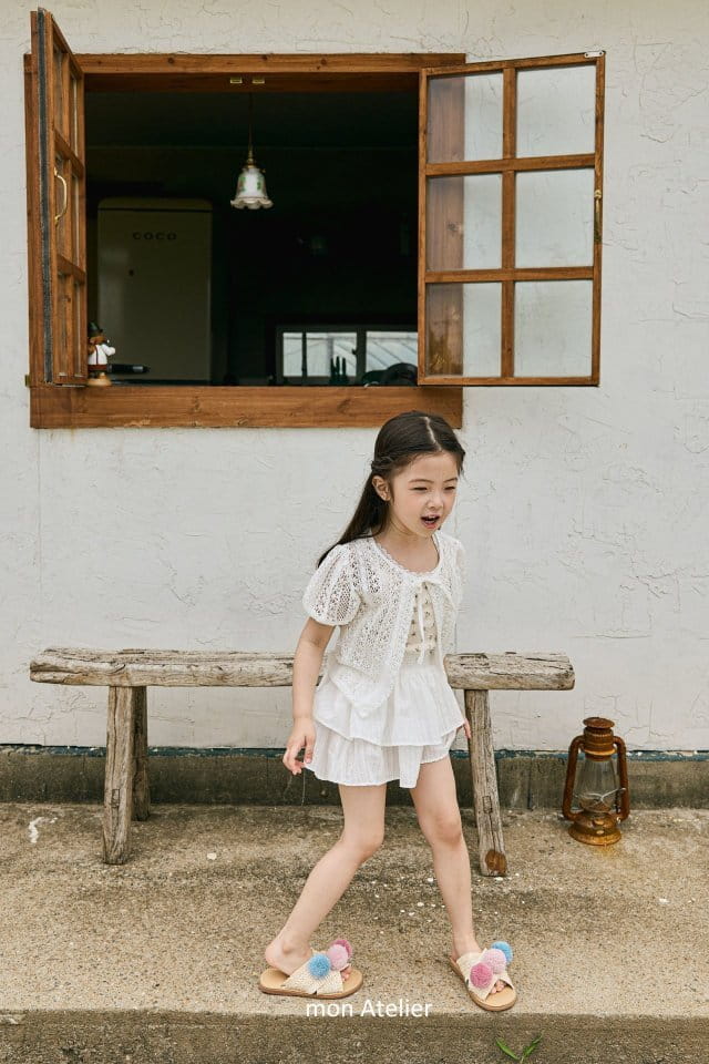 Mon Atelier - Korean Children Fashion - #designkidswear - Nana Lace Cardigan - 12