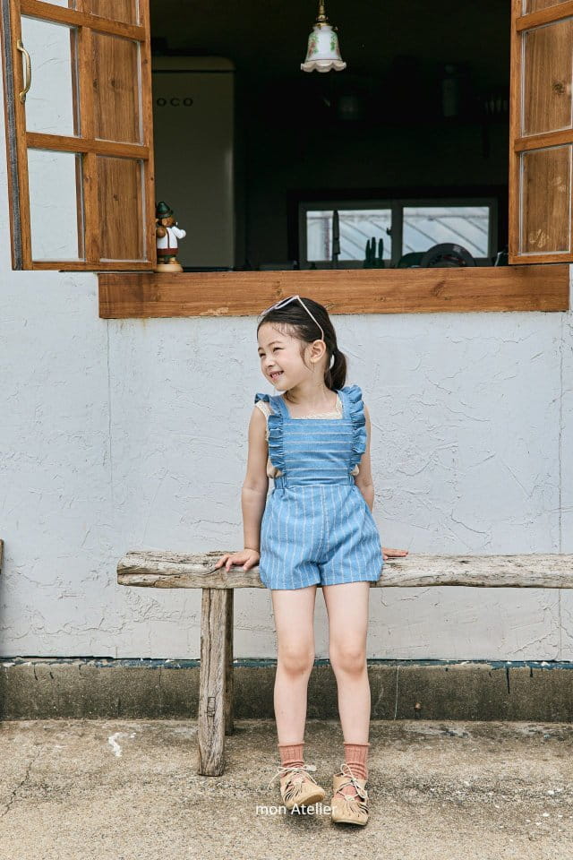 Mon Atelier - Korean Children Fashion - #discoveringself - Holly Day Jumpsuit - 3