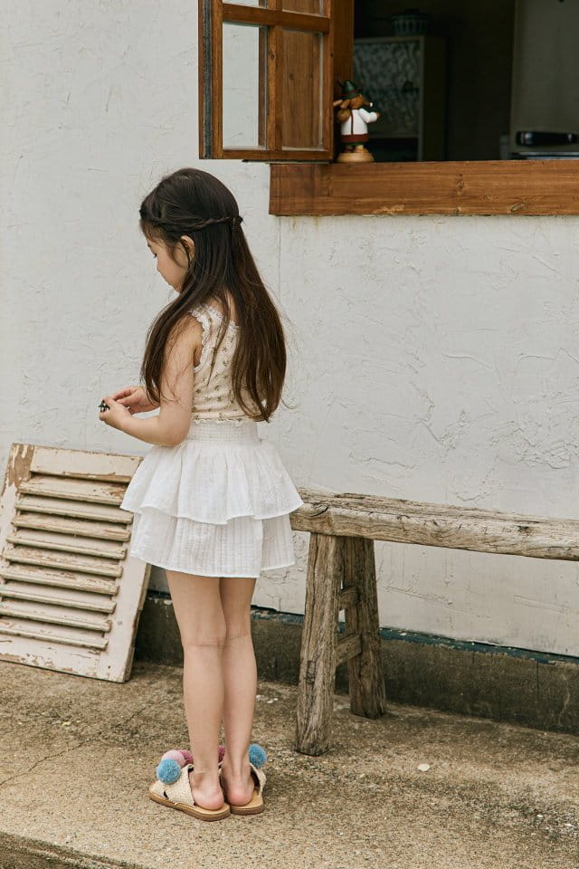 Mon Atelier - Korean Children Fashion - #fashionkids - Shu Duble Shorts - 11