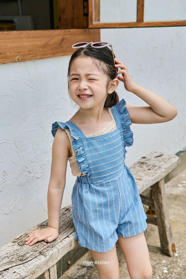 Mon Atelier - Korean Children Fashion - #discoveringself - Holly Day Jumpsuit - 4