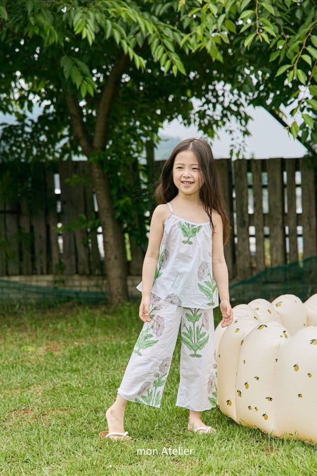 Mon Atelier - Korean Children Fashion - #kidsstore - Aloha Top Bottom Set - 9