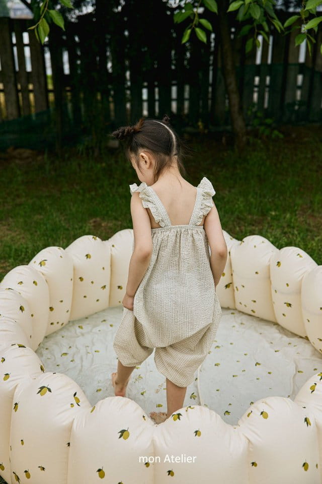 Mon Atelier - Korean Children Fashion - #kidzfashiontrend - Play Jumpsuit - 6