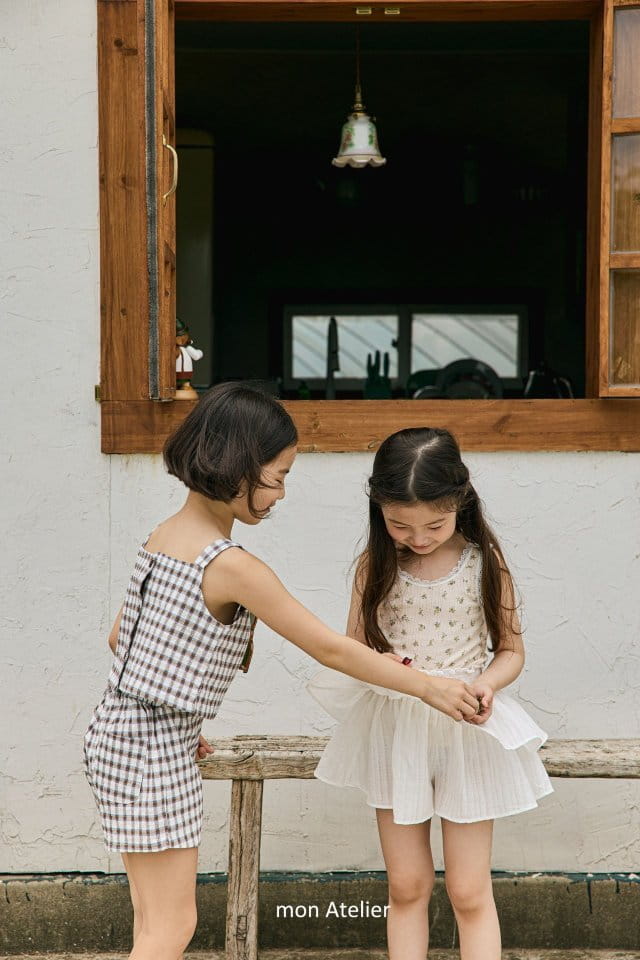 Mon Atelier - Korean Children Fashion - #littlefashionista - Juju Lace Sleeveless - 10