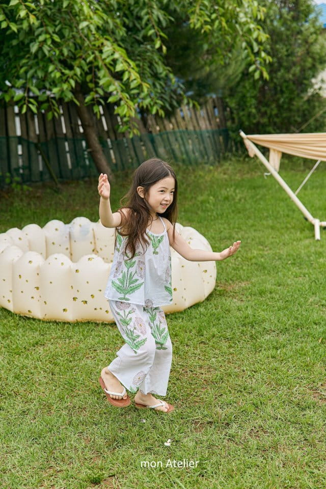 Mon Atelier - Korean Children Fashion - #littlefashionista - Aloha Top Bottom Set - 12