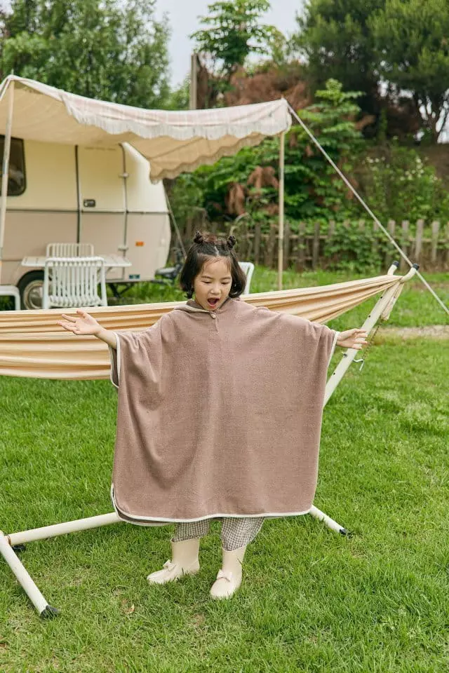 Mon Atelier - Korean Children Fashion - #littlefashionista - Beach Pancho - 7