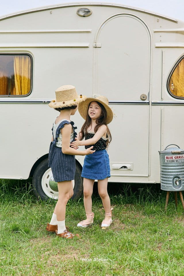 Mon Atelier - Korean Children Fashion - #minifashionista - Holly Flower Sleeveless - 10