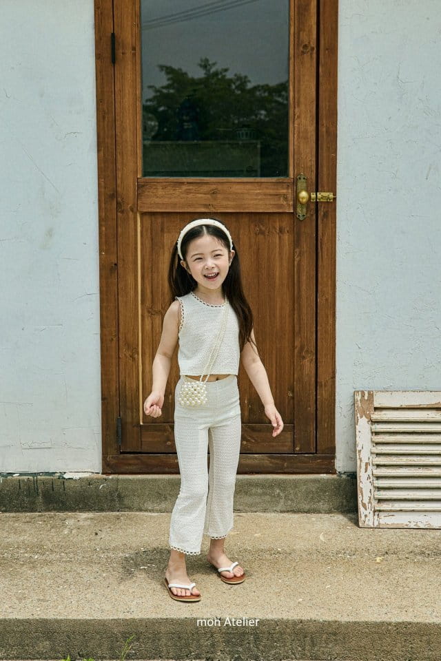 Mon Atelier - Korean Children Fashion - #minifashionista - Embo Top Bottom Set