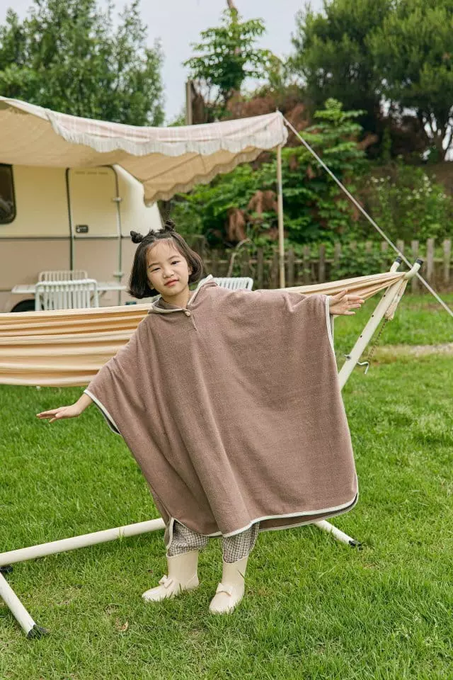 Mon Atelier - Korean Children Fashion - #minifashionista - Beach Pancho - 9