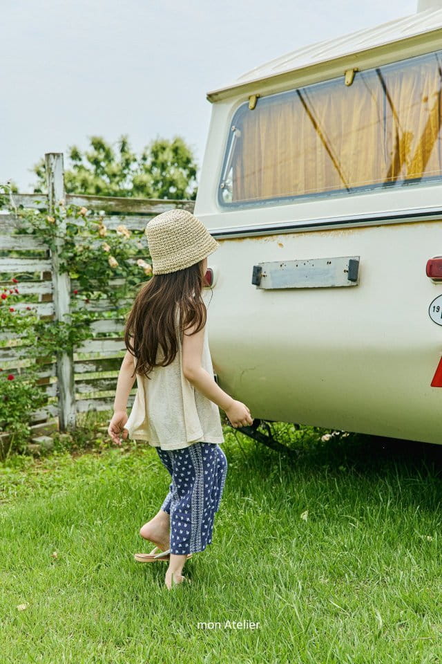 Mon Atelier - Korean Children Fashion - #minifashionista - Rattan Bucket Hat - 8