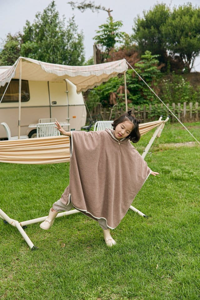 Mon Atelier - Korean Children Fashion - #prettylittlegirls - Beach Pancho - 10