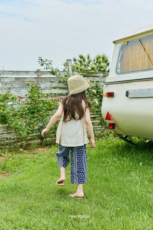 Mon Atelier - Korean Children Fashion - #prettylittlegirls - Rattan Bucket Hat - 9