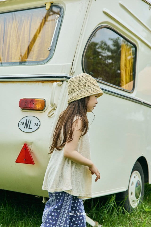 Mon Atelier - Korean Children Fashion - #toddlerclothing - Rattan Bucket Hat - 11