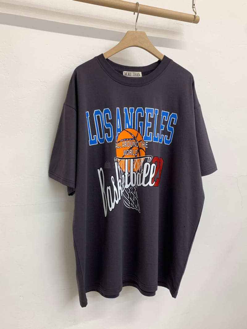 More Than - Korean Women Fashion - #momslook - Basketball Tee - 12