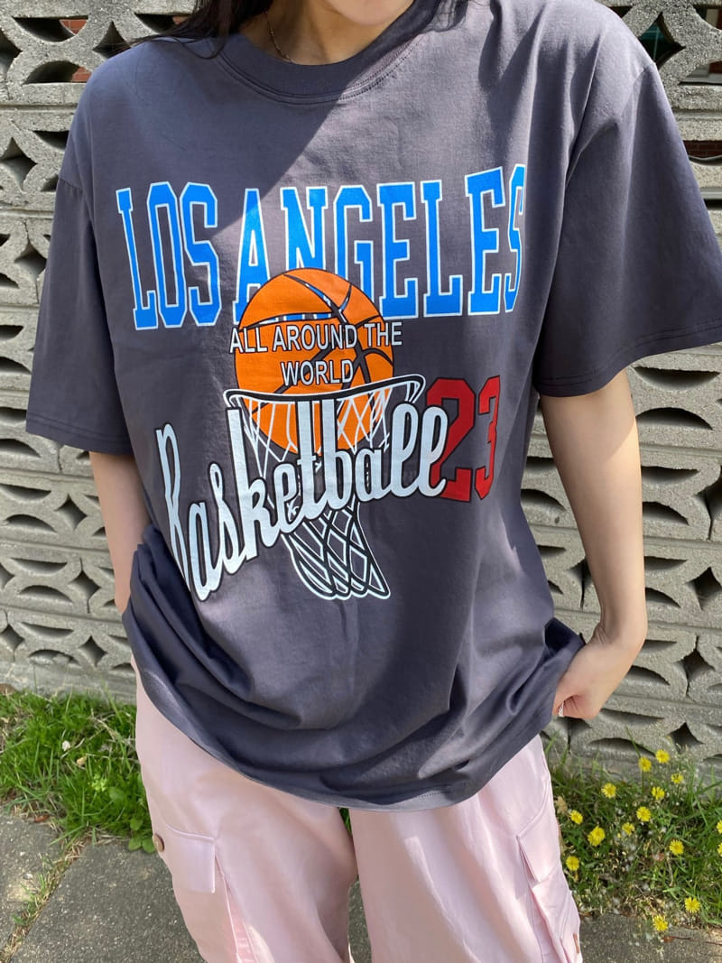 More Than - Korean Women Fashion - #momslook - Basketball Tee - 8