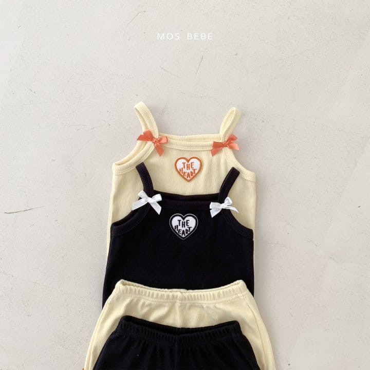 Mos Bebe - Korean Baby Fashion - #babyoutfit - Jenny Top Bottom Set - 9