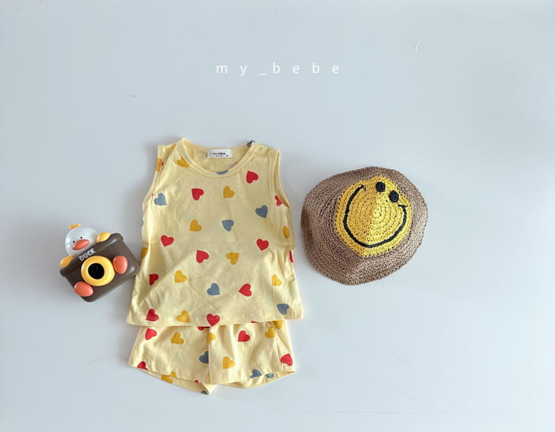 My Bebe - Korean Children Fashion - #childofig - Summer Top Bottom Set - 7