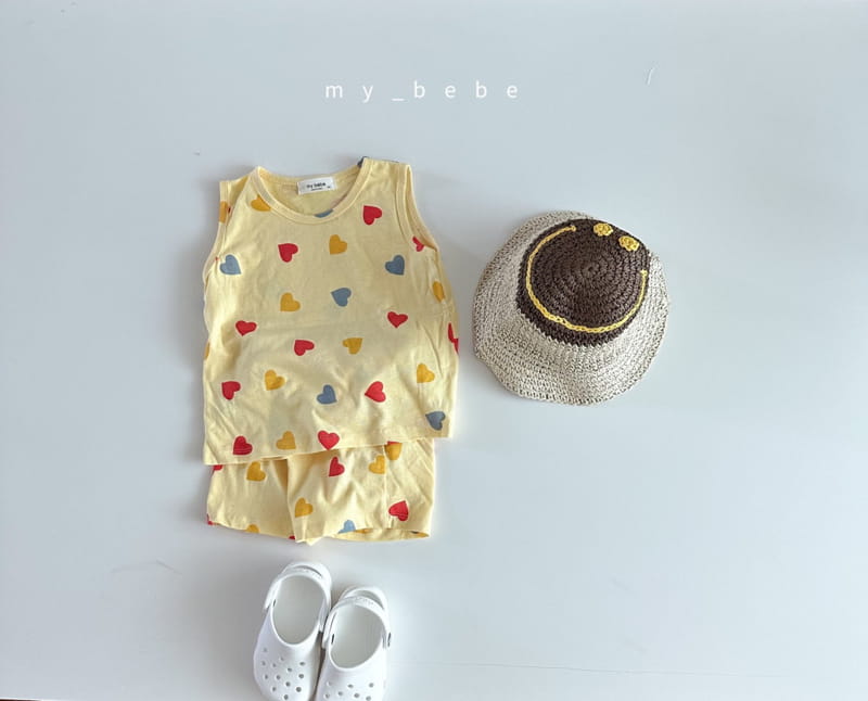 My Bebe - Korean Children Fashion - #childrensboutique - Smile Straw Hat - 7