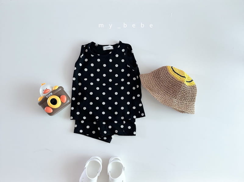 My Bebe - Korean Children Fashion - #discoveringself - Summer Top Bottom Set - 11