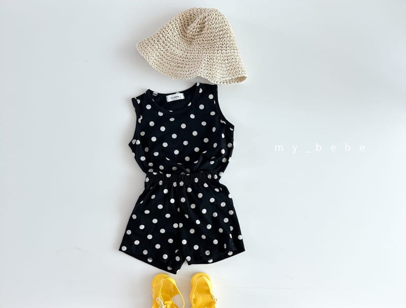 My Bebe - Korean Children Fashion - #fashionkids - Summer Top Bottom Set - 12