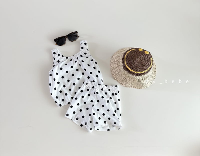 My Bebe - Korean Children Fashion - #kidsshorts - Smile Straw Hat - 11