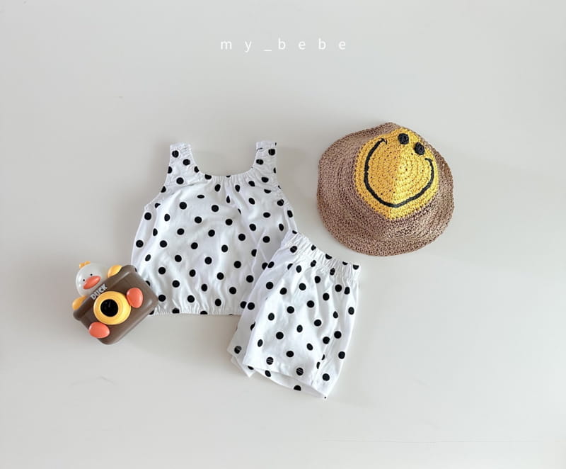 My Bebe - Korean Children Fashion - #kidsstore - Smile Straw Hat - 12