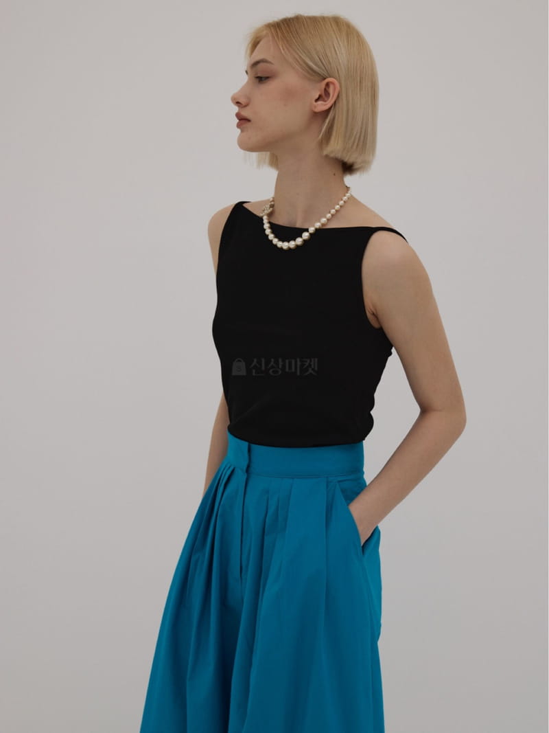 Neroli36 - Korean Women Fashion - #momslook - Mag Rib Sleeveless