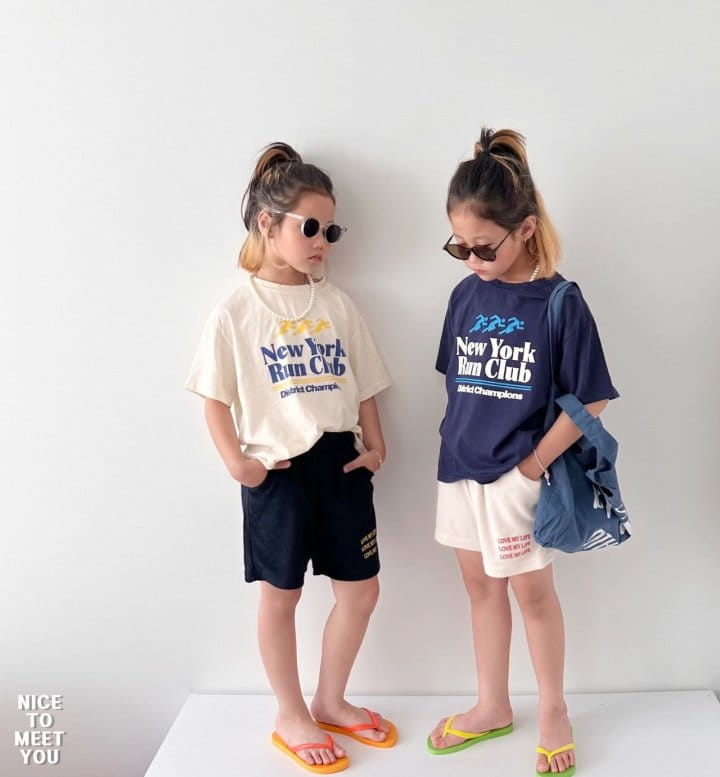 Nice To Meet You - Korean Children Fashion - #Kfashion4kids - Run Tee - 6