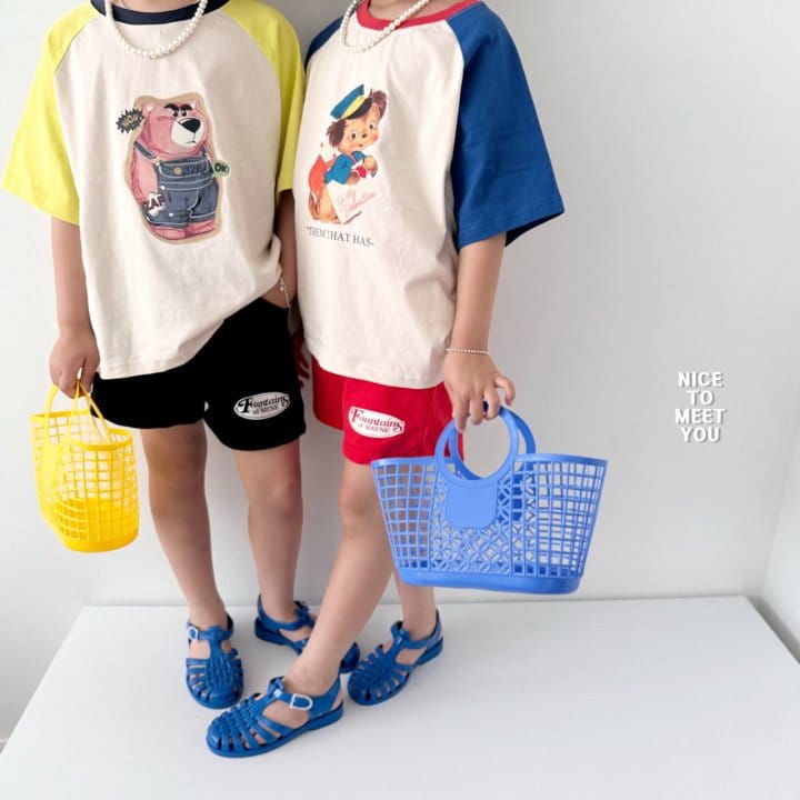 Nice To Meet You - Korean Children Fashion - #childofig - Bera Tee - 3