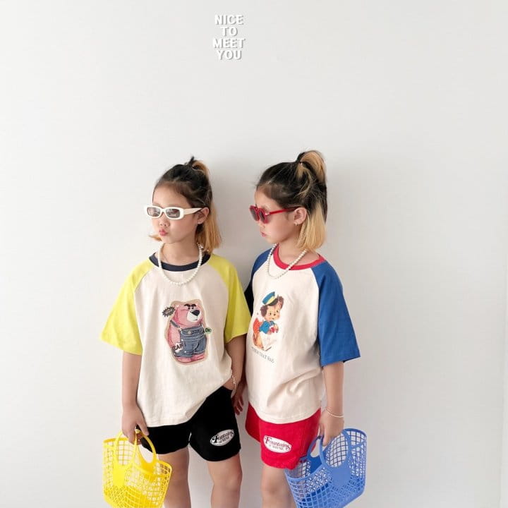 Nice To Meet You - Korean Children Fashion - #childofig - Bera Tee - 4