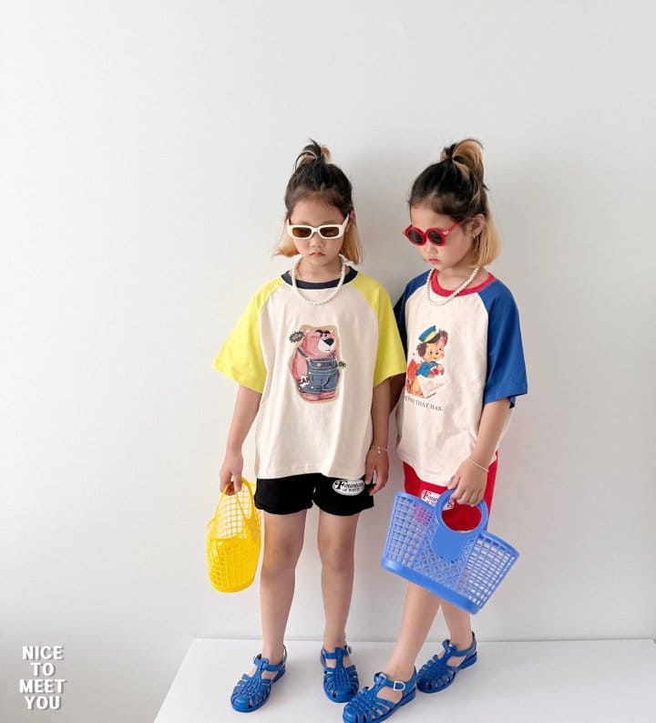 Nice To Meet You - Korean Children Fashion - #designkidswear - Bera Tee - 5