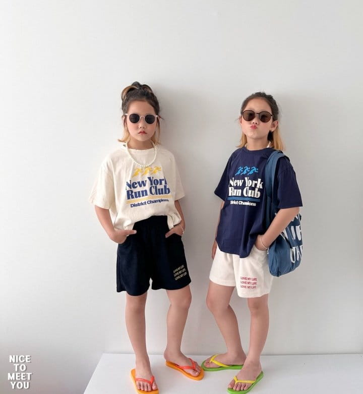 Nice To Meet You - Korean Children Fashion - #minifashionista - Run Tee - 9