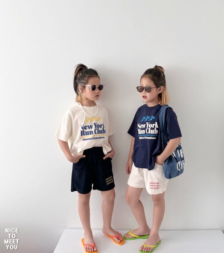 Nice To Meet You - Korean Children Fashion - #prettylittlegirls - Run Tee - 10