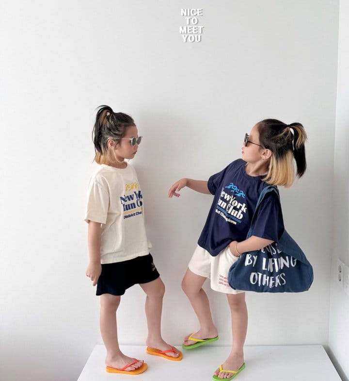 Nice To Meet You - Korean Children Fashion - #todddlerfashion - Run Tee - 11