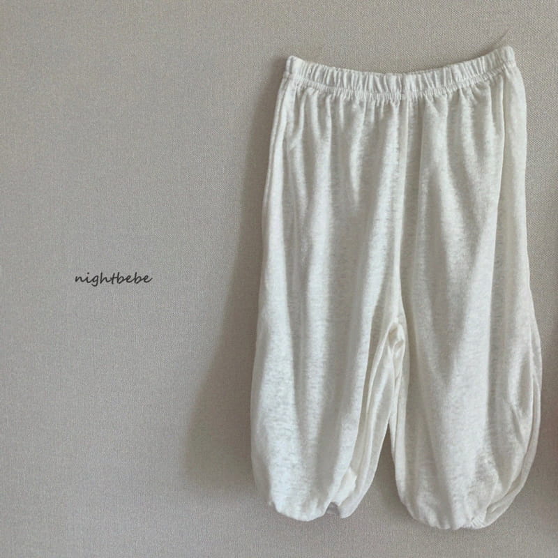 Night Bebe - Korean Baby Fashion - #babyboutique - Linen Pants