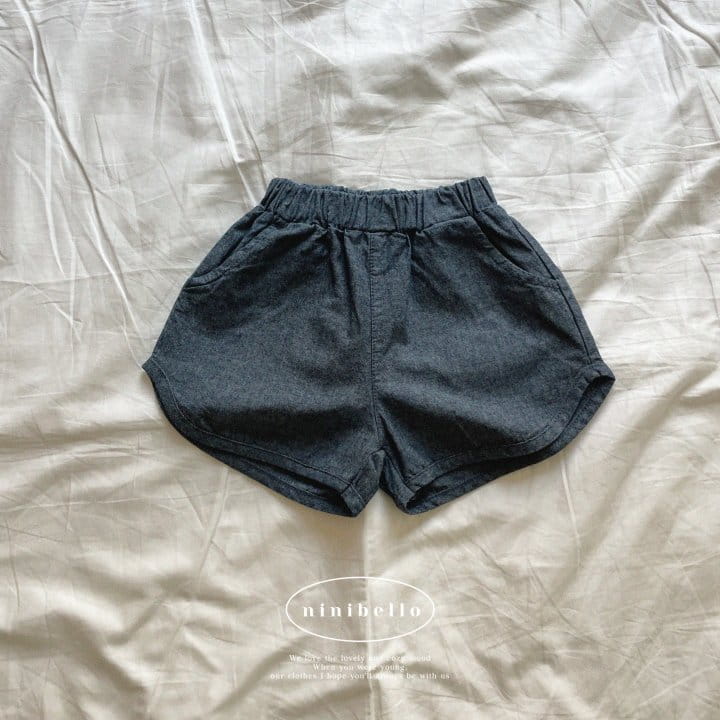 Ninibello - Korean Children Fashion - #discoveringself - Circle Jeans Shorts